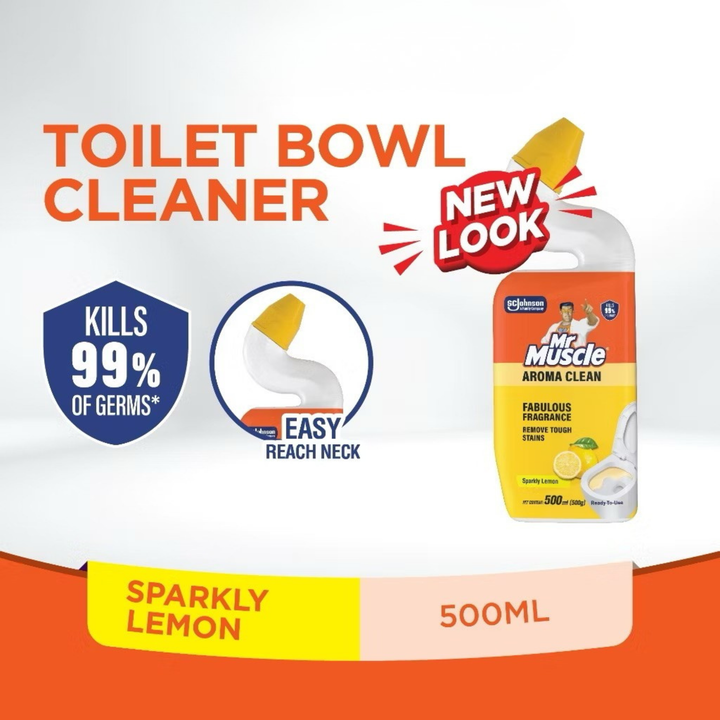 Mr Muscle Multipurpose Toilet & Bathroom Cleaner Citrus 500ml