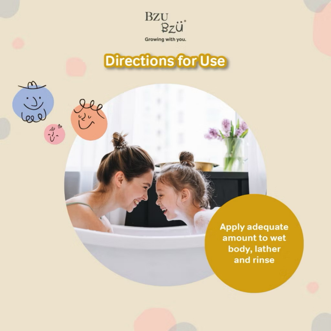 BzuBzu Family Shower Cream Milk+Silk 800ML