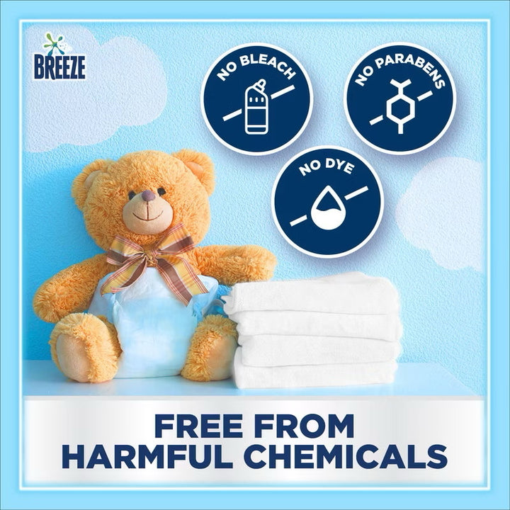 Breeze Liquid Laundry Detergent 1.5kg Refill Pack or Clothes Washing