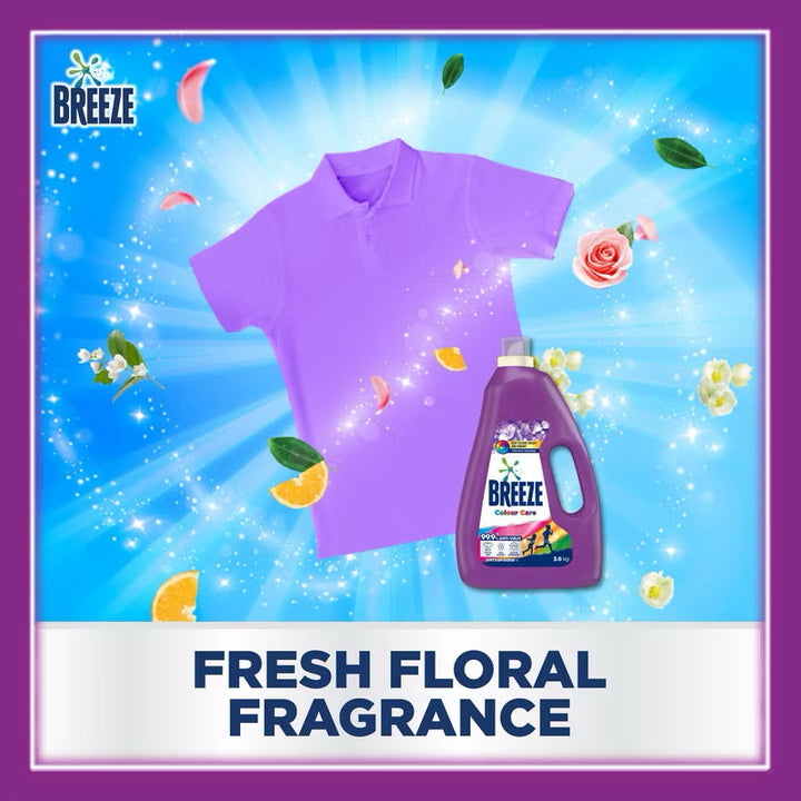 Breeze Liquid Laundry Detergent 1.5kg Refill Pack or Clothes Washing