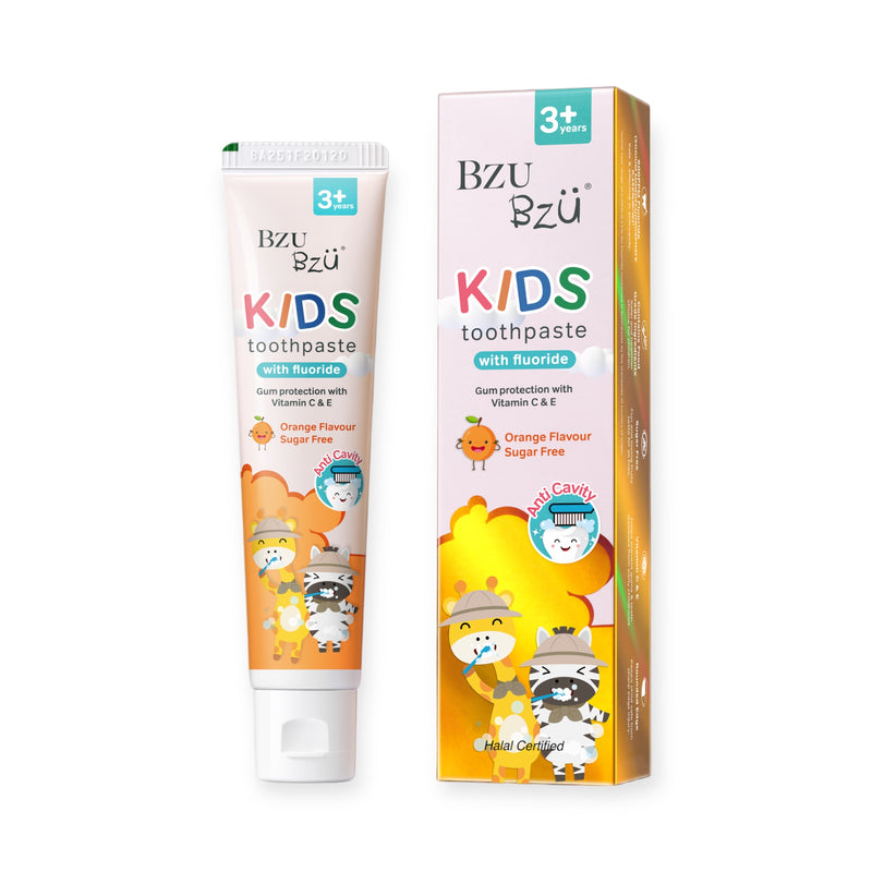 BzuBzu Kids Toothpaste Orange 50G