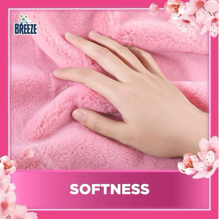 Breeze Liquid Laundry Detergent 1.5kg Refill Pack or Clothes Washing