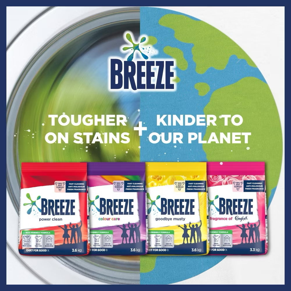 Breeze Powder Power Clean 3.3KG
