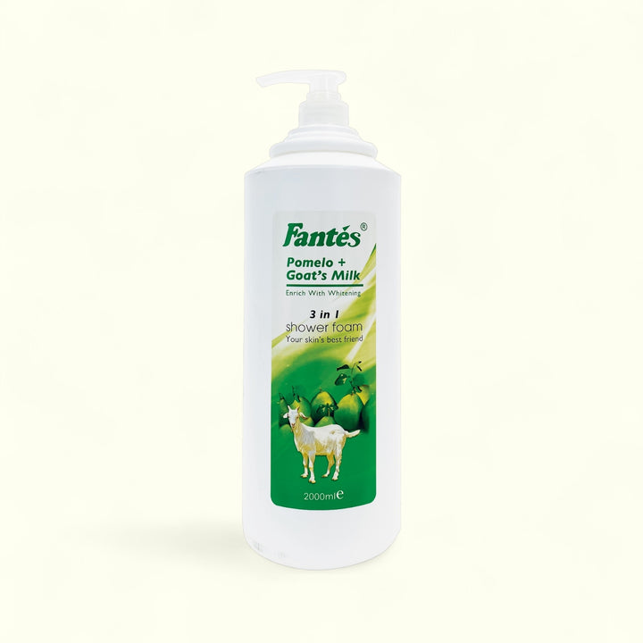 Fantes Shower Foam Goats Milk 1800ML Nourishing Body Cleanser