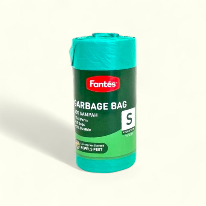 Fantes Garbage Bag with Lemongrass Scent – Durable Scented Trash Liners for Home