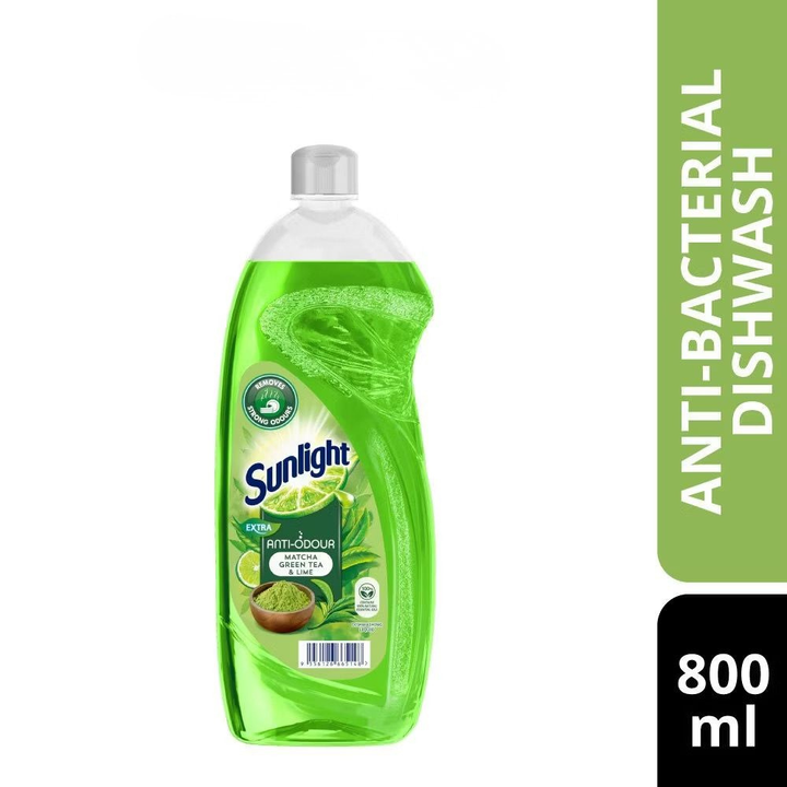 Sunlight Dishwash Liquid 800ML — Concentrated Dishwashing Liquid for Home Use