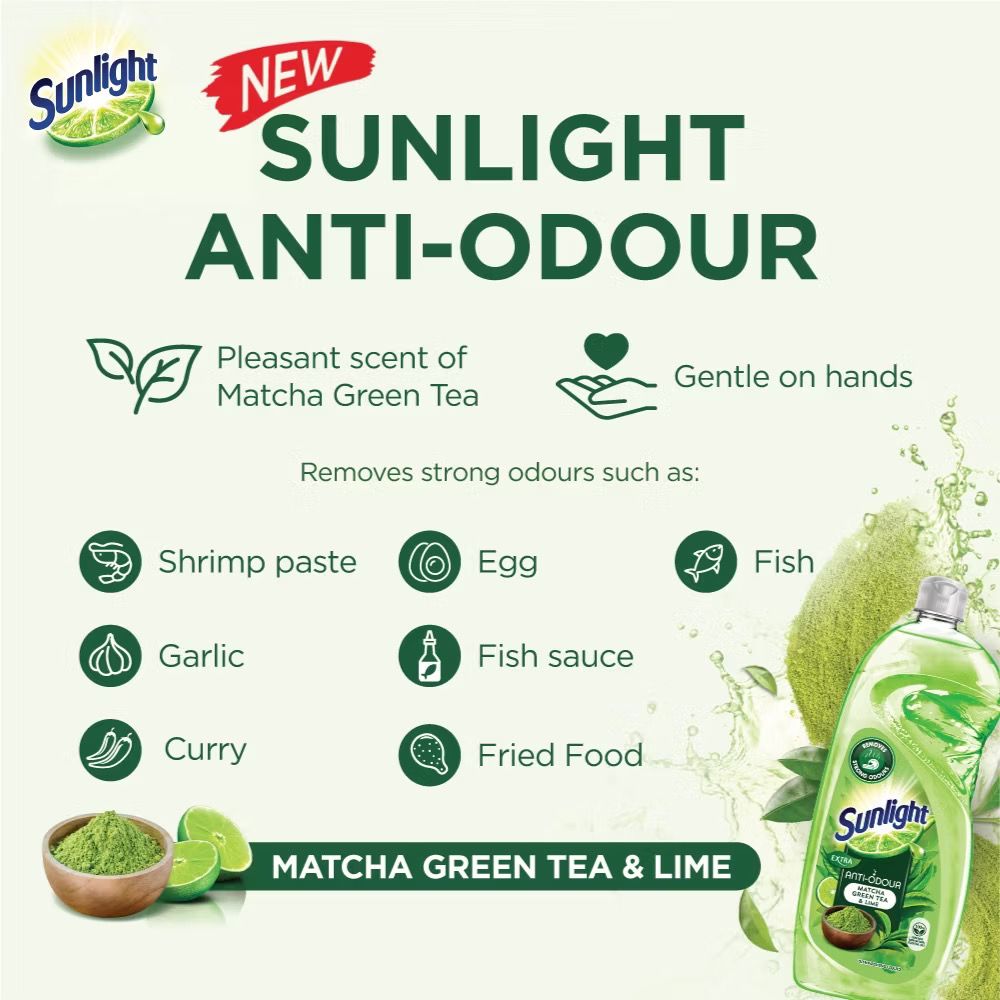Sunlight Dishwash Liquid 800ML — Concentrated Dishwashing Liquid for Home Use