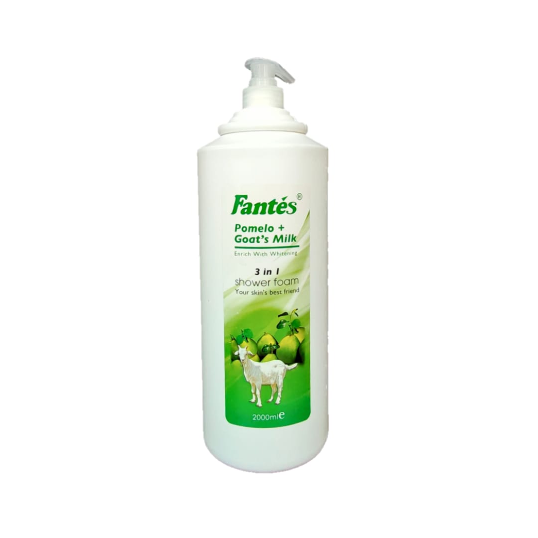 Fantes Shower Foam Goats Milk 1800ML Pomelo