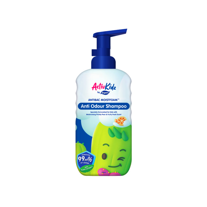ActivKidz Drypers Anti Bacterial Anti Odour Shampoo 550ml