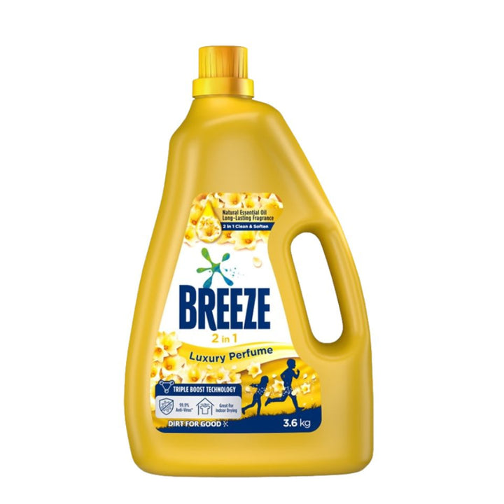 Breeze Liquid 2IN1 Luxury Perfume 3.6kg - Laundry - Liquid