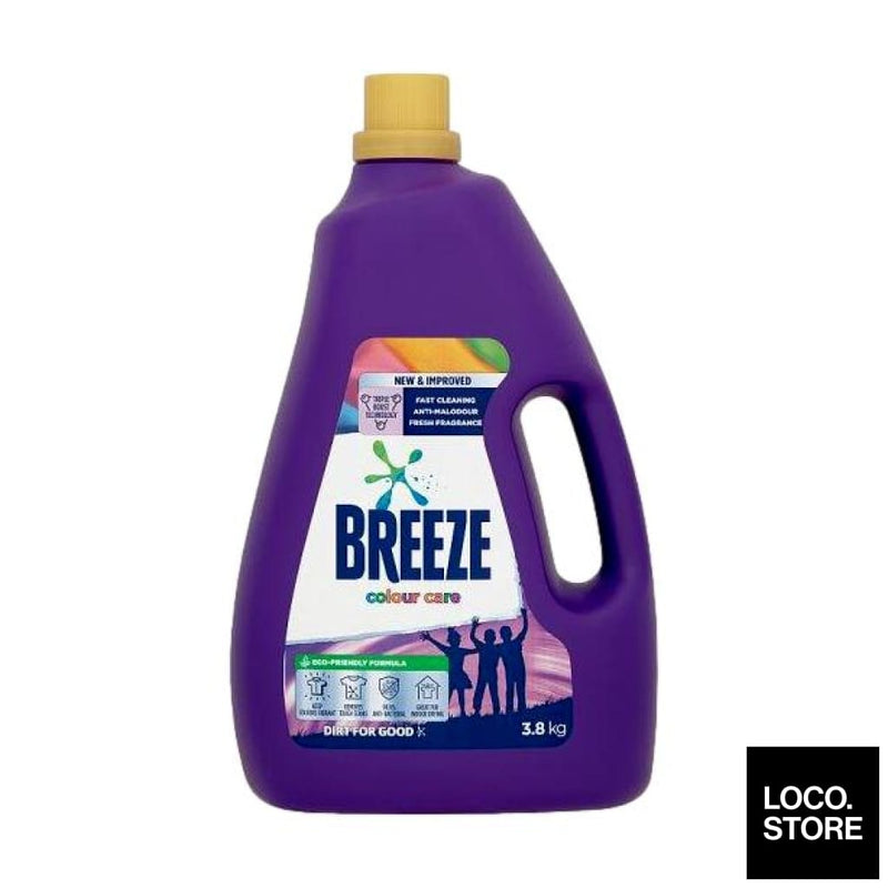 Breeze Liquid Color Care 3.8kg - Household