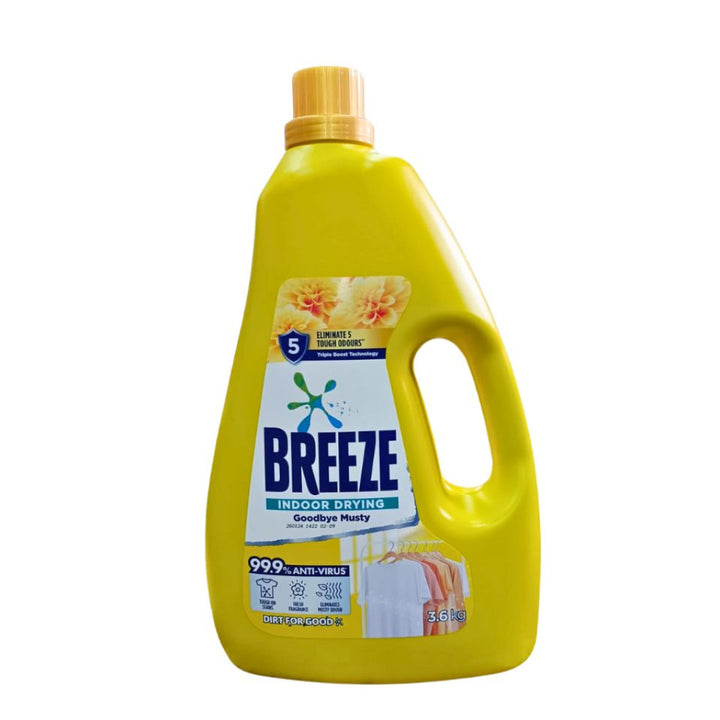 Breeze Liquid Goodbye Musty 3.6kg - Laundry - Liquid