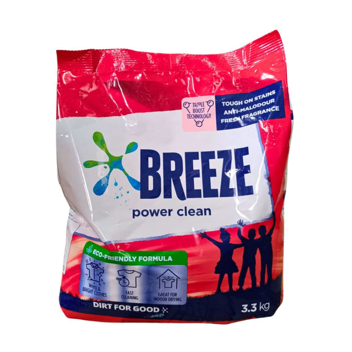 Breeze Powder Power Clean 3.3KG - Laundry - Powder Detergent