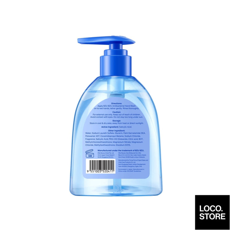 BzuBzu Antibacterial Hand Wash 250ML - Bath & Body - Wash