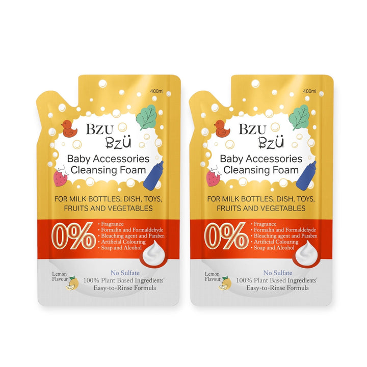 BzuBzu Baby Accessories Cleansing Foam Lemon 400ML Refill