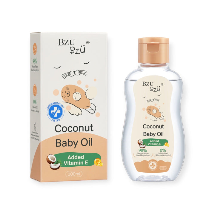 BzuBzu Coconut Baby Oil 100ML - Baby & Kid - Body