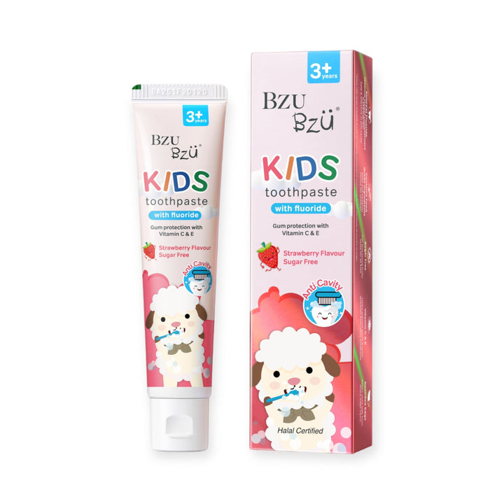 BzuBzu Kids Toothpaste Strawberry 50G - Baby & Kid - Oral