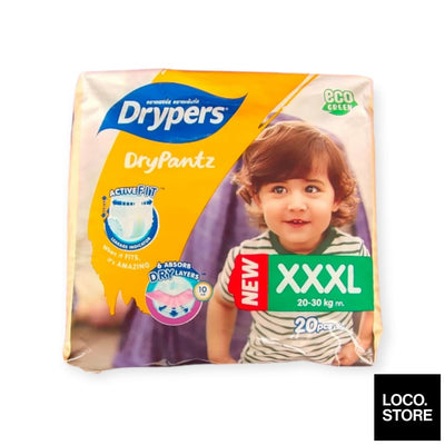 Drypers Drypantz XXXL Mega 20s - Baby & Kid - Diapers