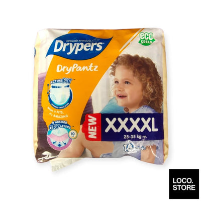Drypers Drypantz XXXXL Mega 18s - Baby & Kid - Diapers
