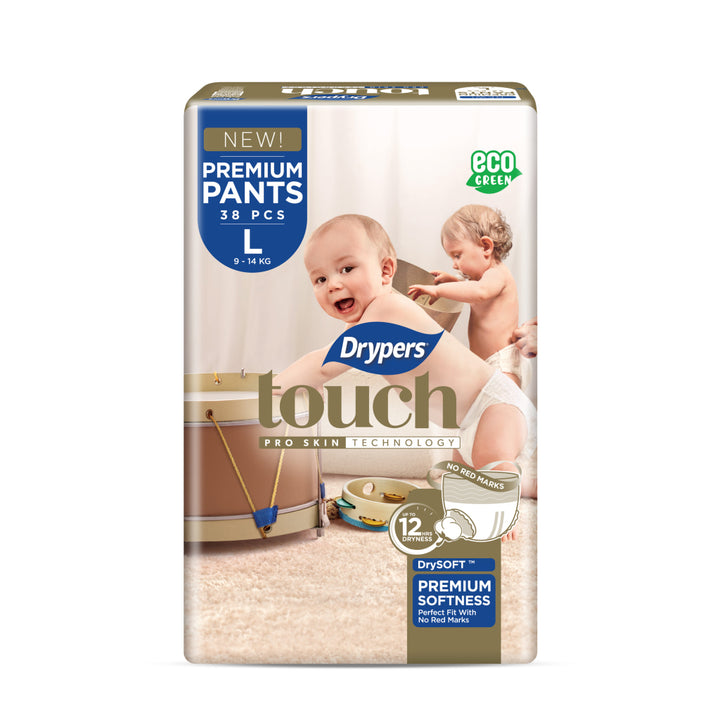 Drypers Touch Pants Mega Pack L38s - Baby & Kid - Diapers