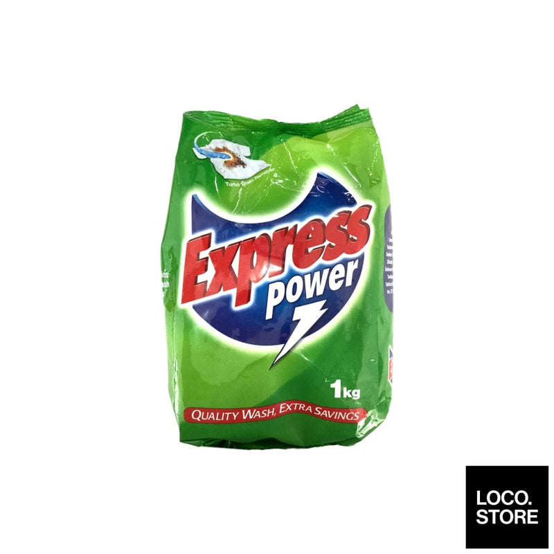 Express Power Laundry Detergent Powder 1KG - Laundry -