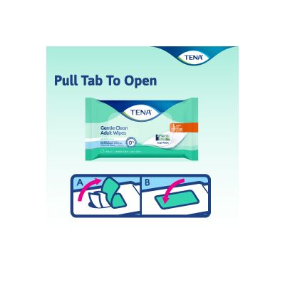 TENA Gentle Care Wet Wipes 40s