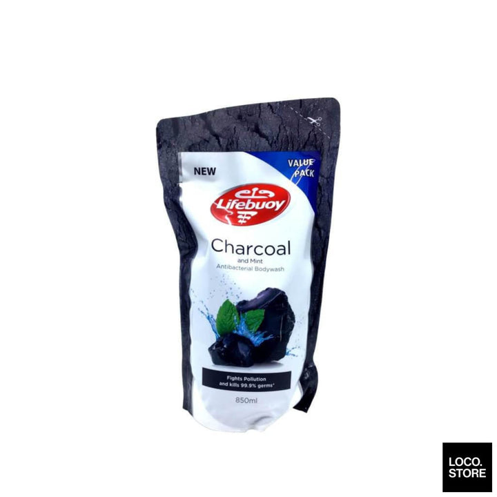 Lifebuoy Body Wash Charcoal (Refill) 850ml - Bath & Body