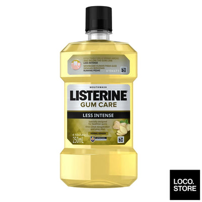 Listerine Mouth Wash Gum Care Less Intense 250ml - Oral Care