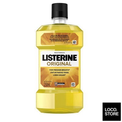 Listerine Mouth Wash Original 250ml - Oral Care - Mouthwash