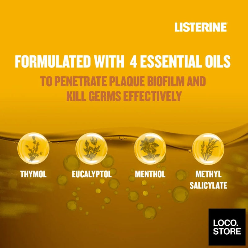 Listerine Mouth Wash Original 250ml - Oral Care - Mouthwash