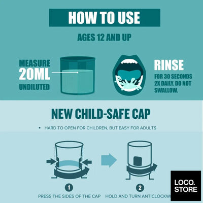Listerine Mouth Wash Total Care Sensitive 250ml - Oral Care