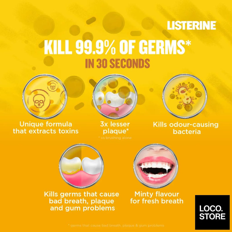 Listerine Original 750ml Twin Pack - Oral Care - Mouthwash