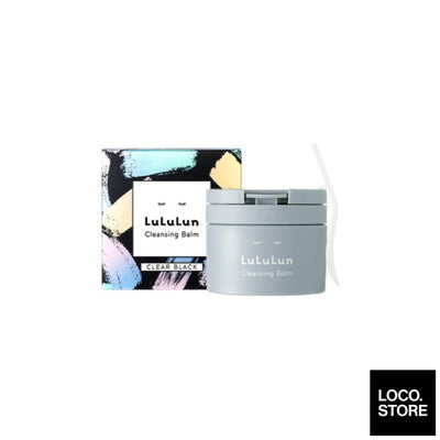 Lululun Cleansing Balm Clear Black 90g - Skincare - Mask &