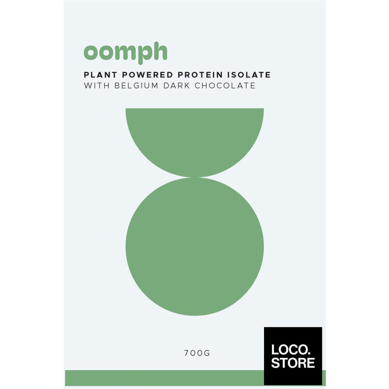OOMPH Plant Powered Protein Isolate with Belgium Dark
