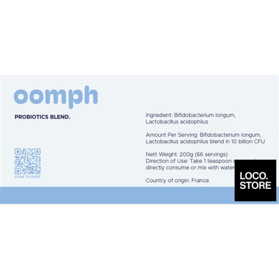 OOMPH Probiotics Blend 200g - Nutrition Drinks & Shakes