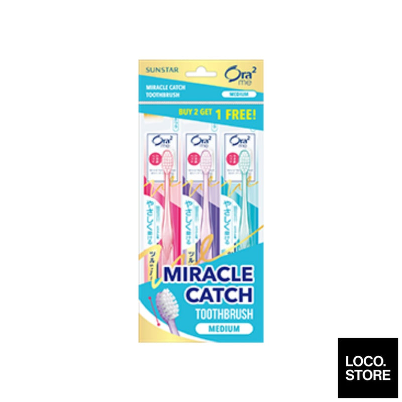 Ora2 Me Miracle Catch Toothbrush Compact Head Value Pack