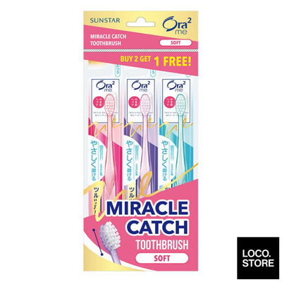 Ora2 Me Miracle Catch Toothbrush Value Pack Soft - Oral Care