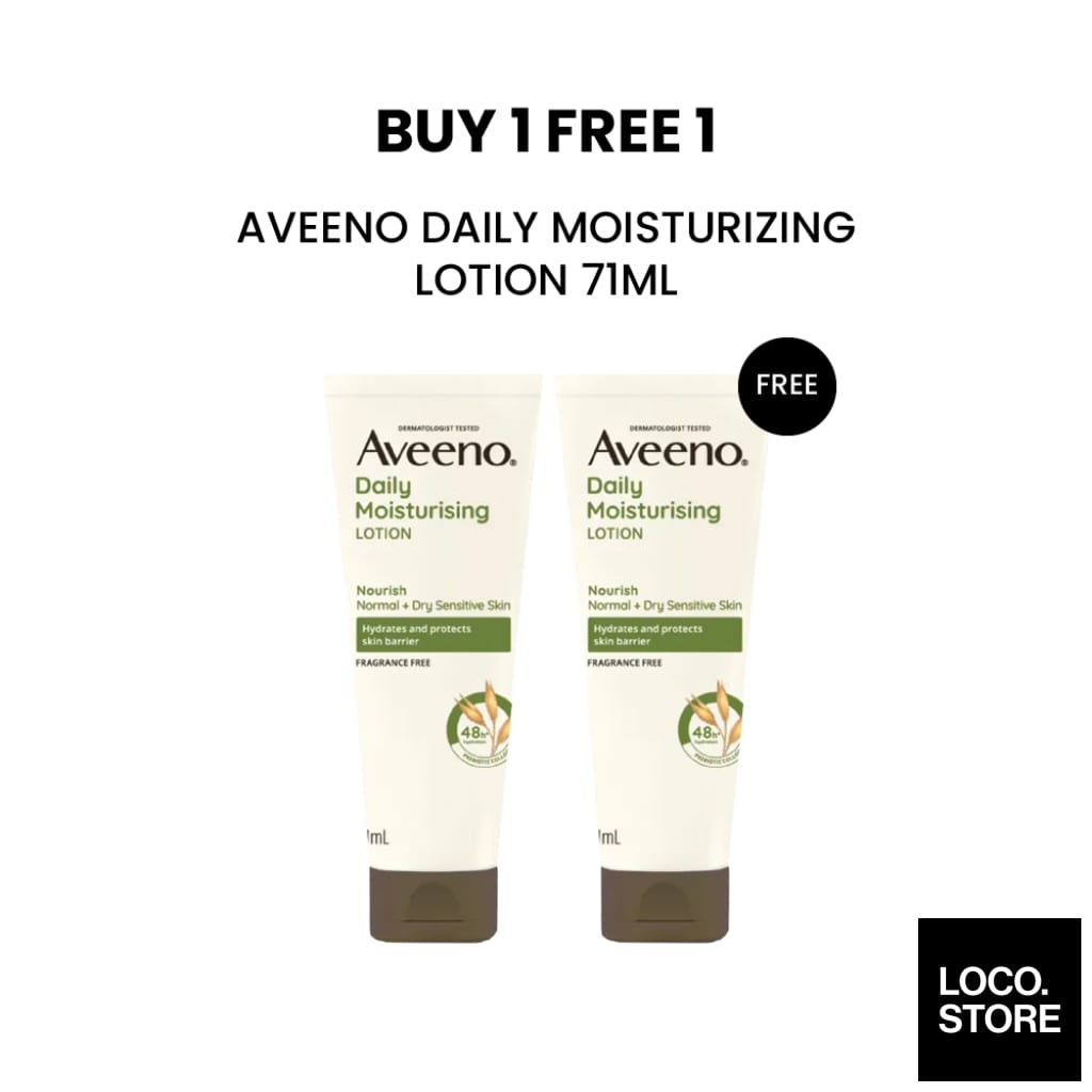 [POWER DEAL - BUY 1 FREE 1] Aveeno Daily Moisturizing Lotion