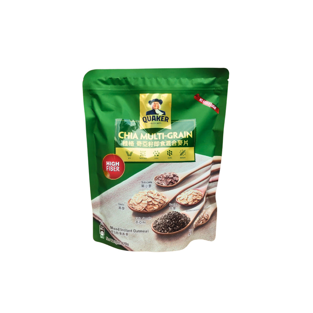 Quaker Chia Multigrain 420G - Breakfast Items - Oat &