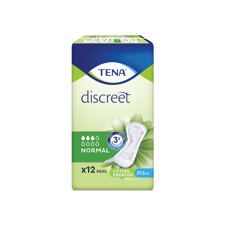 Tena Discreet Incontinence Pads Normal 12s - Wellness