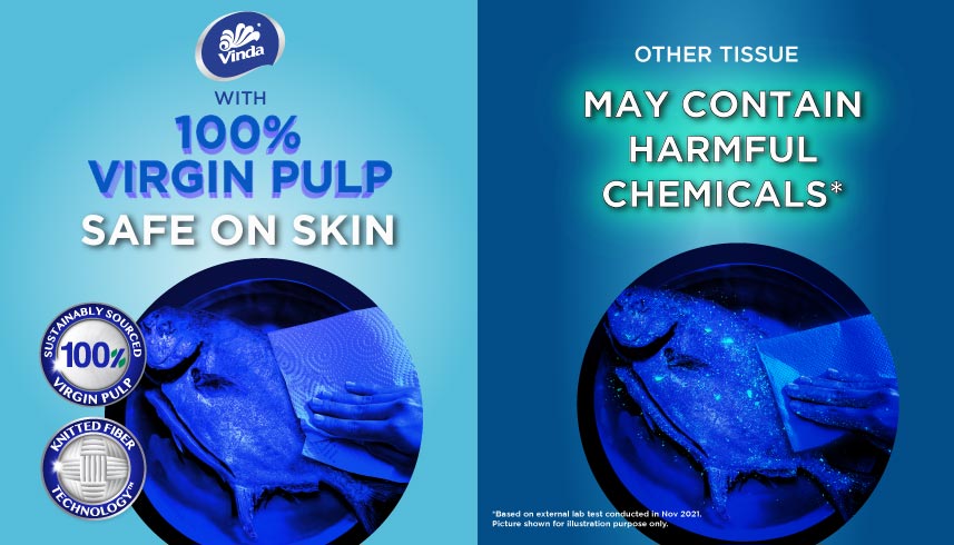 VINDA Platinum Washable Kitchen Rolls 2X75s