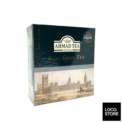 Ahmad Tea Earl Grey 100 teabags - Beverages
