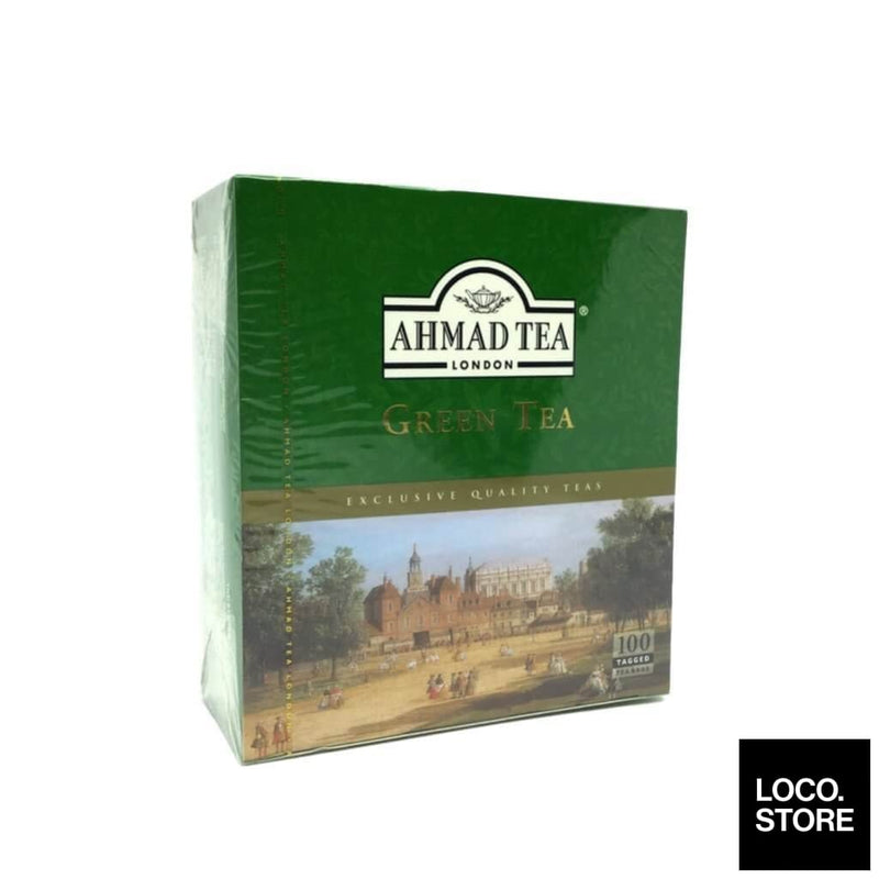 Ahmad Tea Green Tea 100 teabags - Beverages