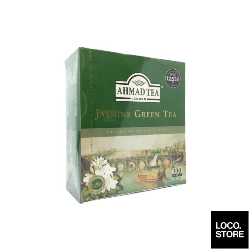 Ahmad Tea Jasmine Green Tea 100 teabags - Beverages