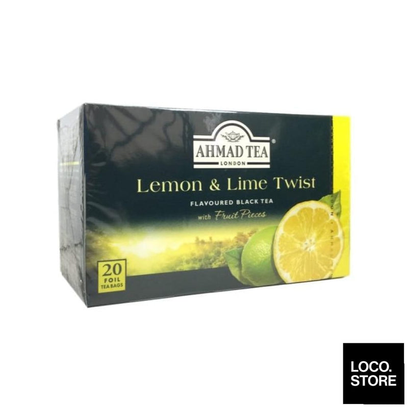 Ahmad Tea Lemon & Lime 20 Teabags - Beverages