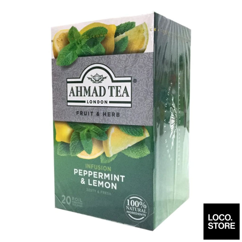 Ahmad Tea Peppermint & Lemon 20 teabags - Beverages