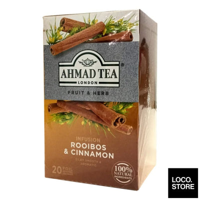 Ahmad Tea Rooibos & Cinnamon 20 Teabags - Beverages