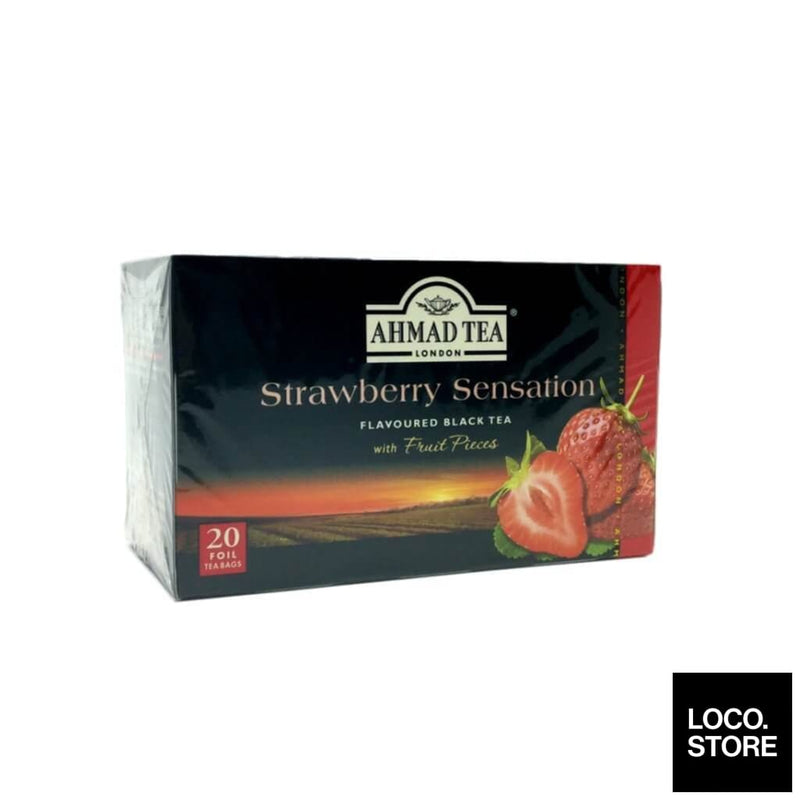 Ahmad Tea Strawberry 20 teabags - Beverages