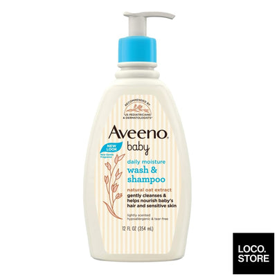 Aveeno Baby Wash & Shampoo 354ml - Baby & Child