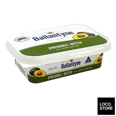 Ballantyne Spreadable Butter and Avocado Oil 200g - Dairy & 
